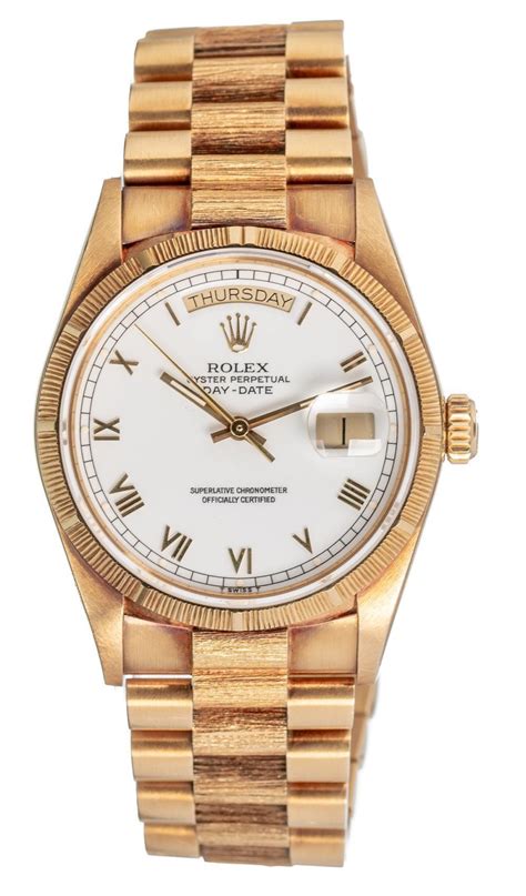 18k rolex president price|Rolex president gold price.